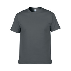 Wholesale 180Gsm 100% Cotton Unisex Blank Men <b>Tshirt</b> Custom Logo Printing Men's T-Shirts - Product Image 2
