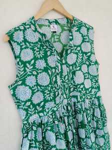 Comfortable & Breathable Boho Cotton <b>Maxi</b> <b>Dress</b> for Women Fancy Floral Printed Bulk <b>Maxi</b> <b>Dress</b> Fit and Flare Casual <b>Dress</b> - Product Image 4