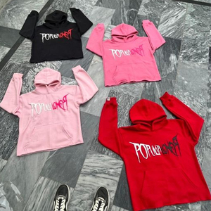 Sudaderas con Capucha Extra Grandes de Otoño para Hombre, 100% Algodón, con Bolsillo, Estilo Pullover, Felpa Francesa, con Estampado Puff, Ecológicas - Product Image 6