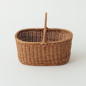 Natural rattan picnic <b>basket</b> large & mini size storage <b>baskets</b> outdoor meal container <b>hampers</b> - Product Image 3