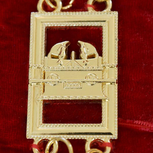 Chaîne de badges métalliques personnalisés avec motif carré, épingle de sécurité sans nickel, badges de luxe pour la promotion - Product Image 6