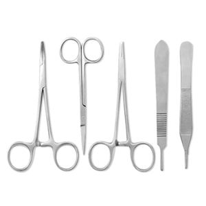 Kit complet de suture orthopédique pour étudiants en médecine vétérinaire, incluant un coussin en silicone réaliste et un manuel pour les hôpitaux - Product Image 4