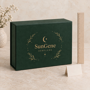 SunGene Magnetic <b>Book</b> Box for Forest Green Jewelry - Product Image 5