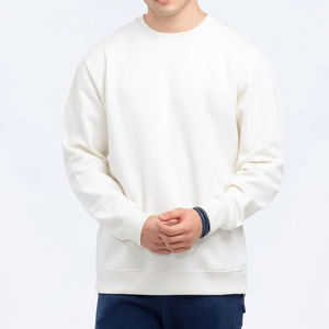 Sweat-shirt en molleton à manches longues pour homme, fabriqué par un fabricant professionnel, 100% coton, écologique, respirant, col rond, coupe classique, hiver - Product Image 3