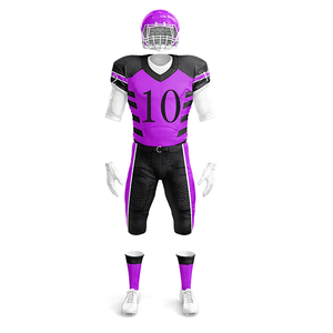 Uniforme de football américain de haute qualité, ensemble de maillot et de pantalon personnalisés pour équipe, vêtements de performance athlétique à séchage rapide - Product Image 5