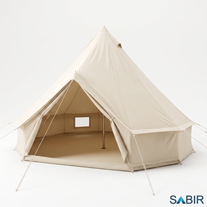Yurt de Lujo Mongol de 4m para Exteriores, Carpa Tipo Teepee, Glamping, Hotel Safari, Carpa de Lona para las Cuatro Estaciones con Estructura de Hierro Galvanizado - Product Image 3