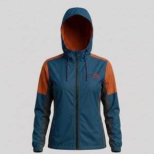 Lightweight <b>Women</b> <b>Windbreaker</b> Jacket Casual Outerwear <b>Women</b> <b>Windbreaker</b> Jacket Built With Wind Resistant Fabric Smooth Interior - Product Image 1