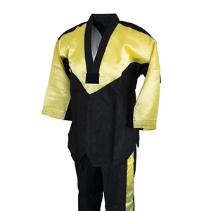 Uniforme de Taekwondo Transpirable de Alta Calidad Hecho a Medida, Precio al por Mayor RTS, Uniforme de Entrenamiento de Artes Marciales AS-TG-4801 - Product Image 2