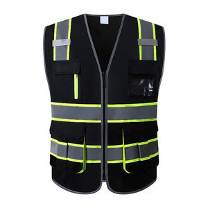 Gilet de sécurité haute visibilité pour les travailleurs en extérieur, sécurité routière, coutures durables, bande réfléchissante, gilet haute visibilité - Product Image 2