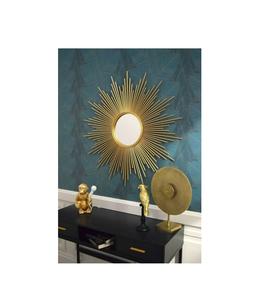 Décoration murale en métal tendance pour l'intérieur d'une maison contemporaine, sculpture murale élégante à suspendre pour le salon, la chambre à coucher - Product Image 1