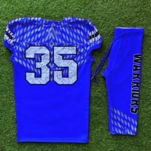 Plus Size Breathable 100% Polyester American Football Uniform Wholesale Top Selling Durable Material American Football Uniform - Product Image 6