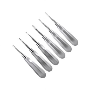 Juego de Elevadores Dentales Rectos y Articulados de Acero Inoxidable Premium, Herramientas para Extracción de Dientes, Instrumentos de Cirugía Oral - Product Image 6