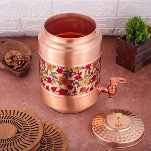 Pure Copper Double Wall Eco-Friendly <b>Water</b> Dispenser Designed to Keep Drinking <b>Water</b> Fresh with Luxury Style Buy Direct Supplier - Product Image 3