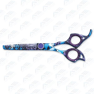 Nouvel arrivage : Ciseaux de coiffure professionnels en acier de qualité pour la coupe et l'éclaircissement des cheveux – Instruments de coiffure et de soin capillaire - Product Image 5