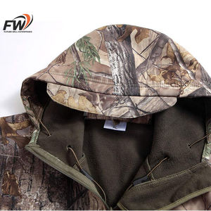 Veste de chasse en tissu composite camouflage Multicam vert de haute qualité, vêtements de chasse en plein air, safari, pêche, jungle - Product Image 6