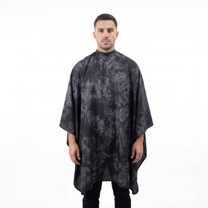 Cape de Barbier Imperméable Personnalisée pour Salon de Coiffure, Robe de Coiffeur en Polyester pour Coupe de Cheveux - Product Image 4
