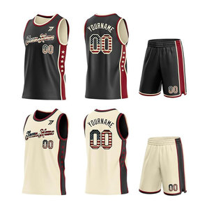 Uniforme de basketball sans MOQ, impression par sublimation, logo d'équipe personnalisé, numéro, nom, polyester respirant, fabrication directe en usine OEM - Product Image 1