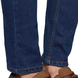 Pantalones Vaqueros de Mezclilla para Hombre, Corte Recto, Ajustado, Cómodos, Fabricados en Fábrica - Product Image 4