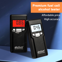 Détecteur d'alcool numérique portable à cellule à combustible, éthylotest avec embout buccal, affichage à 4 chiffres et précision maximale – Meilleures ventes