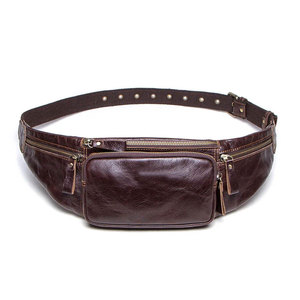 กระเป๋าคาดเอวอเนกประสงค์ Econex Sports รุ่น Unisex PU สำหรับล่าสัตว์ ปิดด้วยซิป สายคาดถอดได้ สไตล์วินเทจ ความจุ 21 ลิตร ช่องซิปด้านใน รูปทรงโค้งมน - Product Image 2