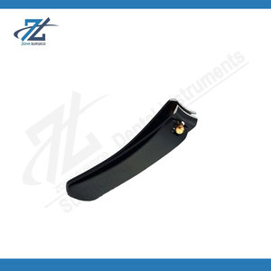 Herramientas para el Cuidado de las Uñas, Cortaúñas de Acero Inoxidable Negro Mate, Resistente, para Recortar las Uñas de los Pies, Fabricante de Pakistán - Product Image 4