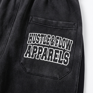 Survêtements d'hiver personnalisés pour hommes, style streetwear, coupe évasée, délavés à l'acide, fabriqués sur mesure, écologiques - Product Image 6