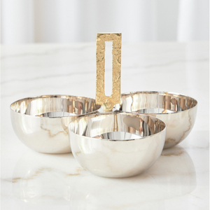 Bol de service vintage en métal fait main avec poignées en forme de tête de cheval, finition polie, pour servir des aliments, offrir en cadeau, bol décoratif - Product Image 5