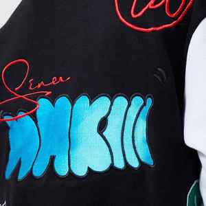 Survêtement tendance de qualité supérieure, respirant, à prix abordable, style classique, effet vieilli, pour l'extérieur, avec motif gaufré - Product Image 6