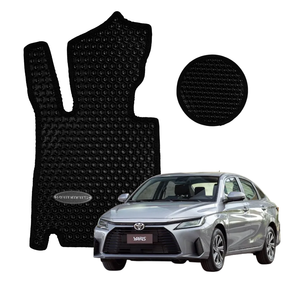 Tapis de sol imperméables en PVC de 5 mm d'épaisseur, ensemble complet de 5 pièces, marque KATA VINA, pour berline 2 rangées, fabriqués à Hanoï - Product Image 1