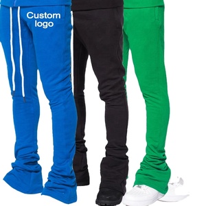 Pantalon de jogging en polaire de haute qualité pour hommes Style de rue personnalisé avec broderie au design unique et sérigraphie anti-rides - Product Image 1