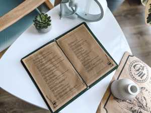 Porta Menús de Cuero de Lujo Premium con Diseño Plegable, Cómodo y Protector para Restaurantes, Cafés, Bares, Hoteles-LMC-0165 - Product Image 6