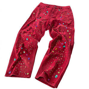 Jeans en denim slim pour femmes à faible MOQ, jeans en denim délavé pour femmes, jeans en denim pour marques de streetwear - Product Image 5