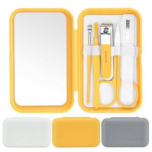 Wholesale Price Rose Gold Professional Pedicure <b>Set</b> 12 Piece Precision <b>Nail</b> Care 4 in 1 <b>Nail</b> Clipper Single Spring Bag - Product Image 1