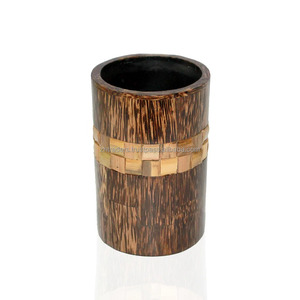 Soporte para cepillo de dientes para baño, encimera, ducha, niños, nuevo diseño, soporte para cepillo de dientes de madera Natural, madera individual - Product Image 2