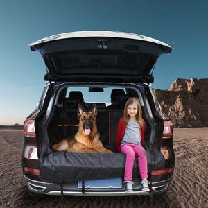 Dog Car Seat Cover Non-Inflatable Hard Backseat Extender Dog Hammock for Cars Perfect Pet Accessory - Product Image 1
