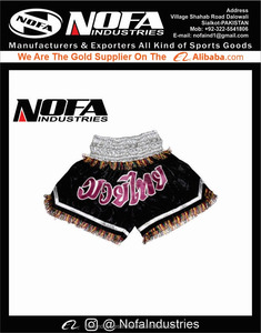 กางเกงขาสั้น MMA แบบซับลิเมชันออกแบบได้ตามต้องการสำหรับชกมวยชุดต่อสู้แบบไทยต่อสู้ - Product Image 6