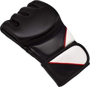 Guantes de MMA Sanda de Cuero Genuino con Logotipo Personalizado, Ajuste Delgado, Acolchado de Espuma Suave, Artesanía Superior para Combate y Grappling - Product Image 3