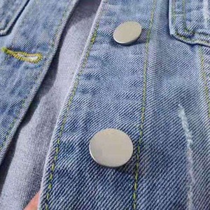 Chaqueta Vaquera de Moda para Hombre, Corte Ajustado, Casual, para Adolescentes, Chaquetas y Abrigos Vaqueros, Chaqueta Vaquera con Forro de Piel para Hombre - Product Image 3