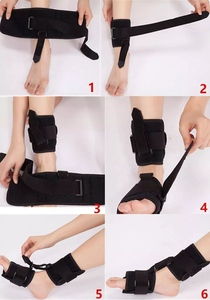 Foot Drop <b>Ankle</b> Brace Splint Orthotics Fracture Sprain Injury <b>Support</b> Strap Professional Padded Polyester <b>Ankle</b> and Wrist Strap - Product Image 6