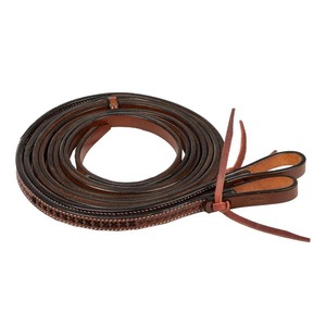 Rênes de cheval Western Running Grip avec options OEM et ODM au meilleur prix pour les compétitions de Rodeo Western - Product Image 2