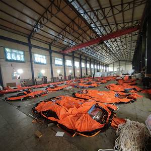 طوافة نجاة قابلة للنفخ معتمدة من SOLAS وحاصلة على شهادة <span class=keywords><strong>CCS</strong></span> للرمي من القارب للسفن - Product Image 6