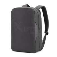 Sac à dos pour ordinateur portable élégant, durable, léger, imperméable, avec fermeture éclair USB, design simple, unisexe, pour le bureau, les voyages, l'école, grand format
