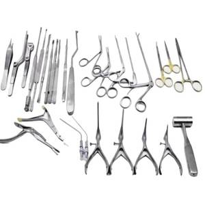 Ensemble d'instruments chirurgicaux pour septoplastie orthopédique, 28 pièces, acier inoxydable, kit chirurgical ORL (Otolaryngologie) - Product Image 5