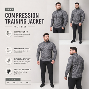 Customized Stand Collar Training <b>Jacket</b> Camo Printed Compression <b>Jacket</b> Long Sleeve Yoga Wear Zipper <b>Women</b> Gym Workout <b>Jackets</b> - Product Image 5