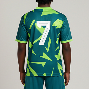 Camiseta de Fútbol de Alta Calidad, 100% Poliéster, Transpirable, Ecológica, Ligera, Diseño Sublimado Personalizado, Secado Rápido - Product Image 6