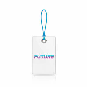 Etiquetas colgantes sofisticadas de papel kraft reciclado para productos artesanales con tipografía vintage y ojales de bronce - Product Image 4