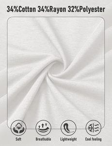 Men's <b>White</b> Cotton <b>Tank</b> <b>Top</b> O-Neck Knitted Solid Color Breathable Casual Muscle Fit <b>Tank</b> <b>Top</b> - Product Image 5