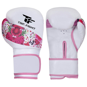 Gants de boxe bleus et noirs en gros pour l'entraînement au combat, équipement de sport robuste de haute qualité - Product Image 2