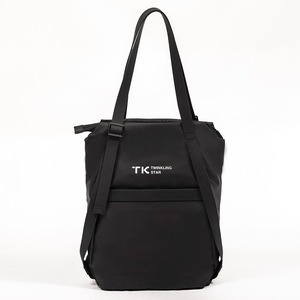 Sac fourre-tout en cuir décontracté, grande capacité, sac à bandoulière, sac à main noir, sac quotidien - Product Image 1
