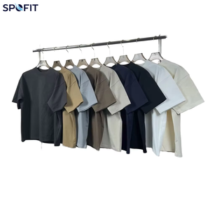 T-shirt Homme Oversize 230 g/m² 100 % Coton Lourd Respirant Anti-plis Personnalisable Logo Streetwear - Product Image 1